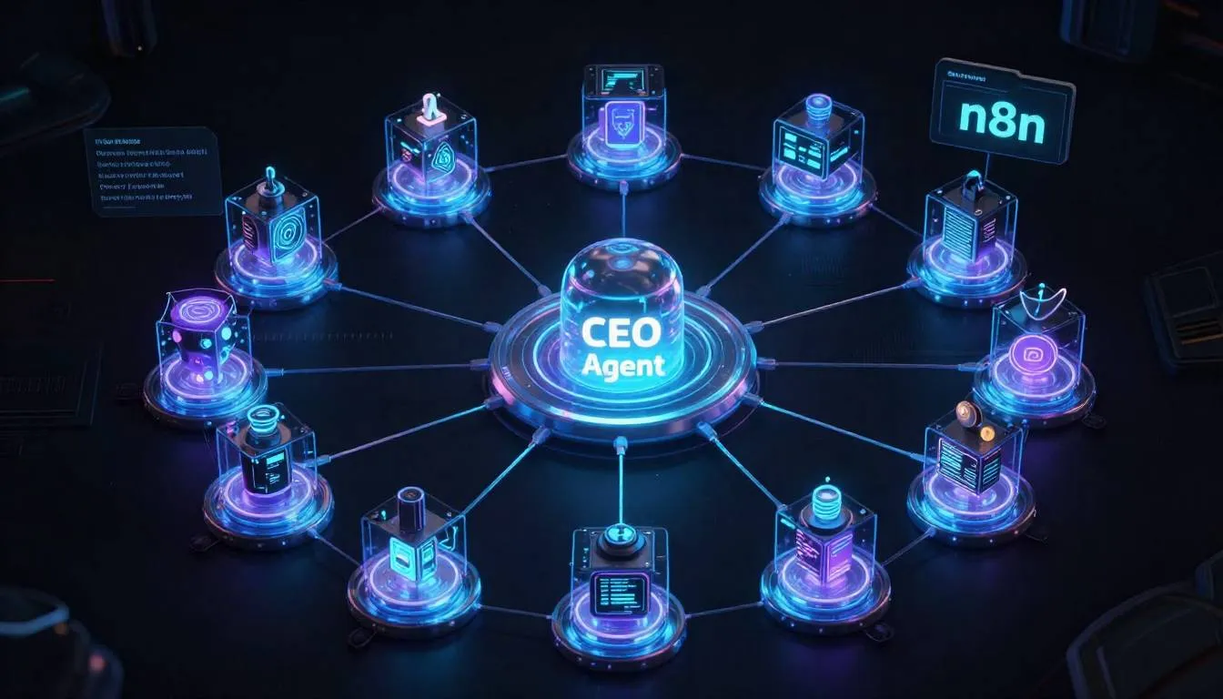 The CEO Agent: How to Build Multi-Agent Systems in n8n (AI Supervisor Pattern 2026)