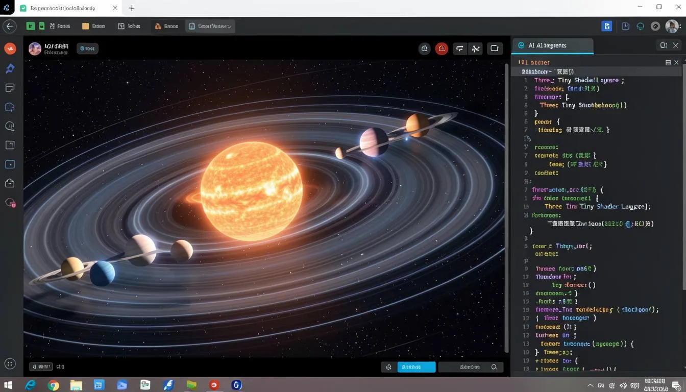 AI-Assisted 3D Design with Three.js Tiny Shader Language (TSL) for Immersive Web Experiences